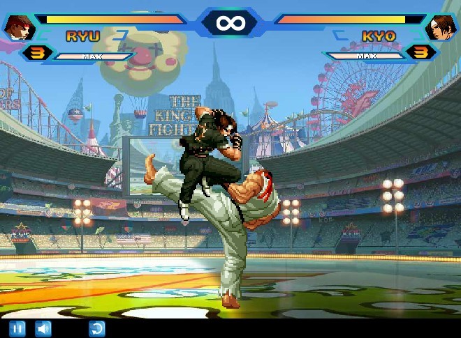 king of fighters wing 1.8 combos list with kyo